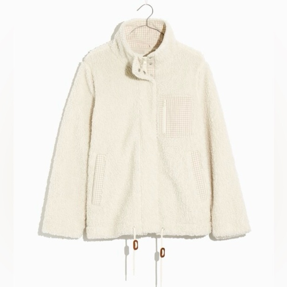 MADEWELL RESOURCED SHERPA ZIP JACKET (LAST CHANCE)